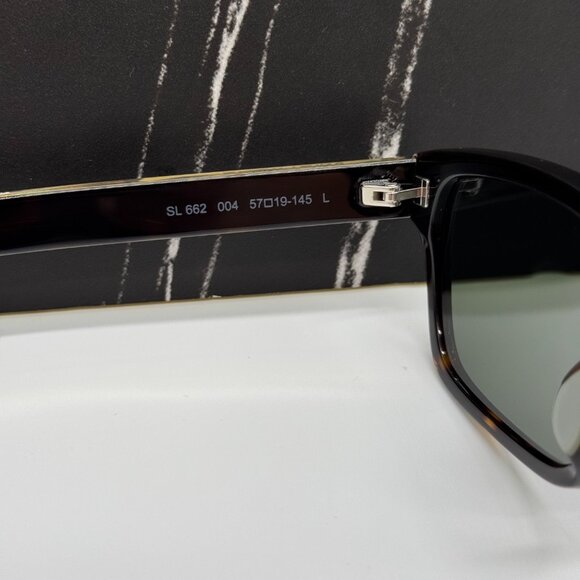 NEW SAINT LAURENT SL662 004 SUNGLASSES UNISEX HAVANA EYEWEAR SL 662 004 main image 9